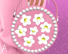 A| Flower Bag Pink
