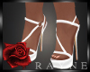 Dania white heels