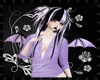 Black-Purple Baty Wings