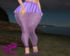 Moon Skirt Set Purple