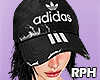 💖 Hat Hair Black F