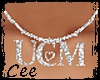 ~C~ UCM heart Necklace