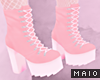 🅜 PINKU: kawaii boots