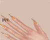 Diva Gold Nails