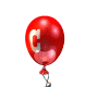 Red ball letter C animat