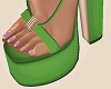 Summer Green Sandals