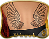 |w| Back Wings Tattoo