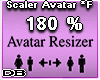 Scaler Avatar *F 180%