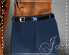 {Jazz} Blue Baggy Slacks