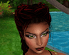Red Strand French Braids