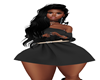 XOXA Blk Sweater Dress