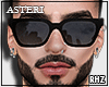 !R Glasses Black Asteri