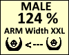 Arm Scaler XXL 124% Male