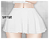 White Pleated Skirt RLL