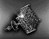 KING ICE Black Earrings