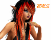 [BMS] Black&Orange Hair