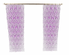 rideaux magnetic purple