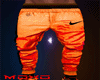 Nike Orange Joggers