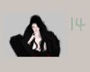 black hair