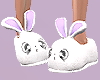 (S) Lilac Bunny Slippers