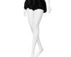 Bubble Mini Skirt - BLK
