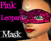 Pink Leopard Eye Mask