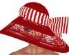 Red Lace Hat