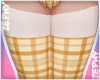 Z | Plaid Orange Socks