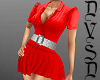 RedRuffledTop&Skirt