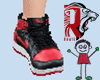 🦁 KID RED SHOES