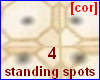 [cor] 4 standing spots