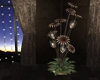 Twilight Lamp and Plants