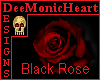 Bodysuit Vamp Black Rose