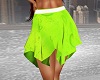 Lime Green Bubble Skirt