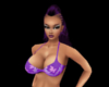 Purple Bikini Top Busty