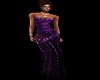 Majestic Purple Gown