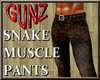 @ Snakeskin Muscle Pants