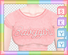 Babygirl Shirt Pink