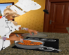 Cooking Chicken Animated