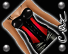 |CAZ| Noir Corset Red