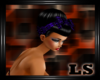 LS~The 50's HairBowpurpl