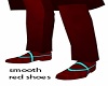 Smooth red shoes