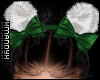 SantaBaby Green Headband