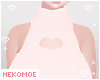 [NEKO] Pink Heart Top