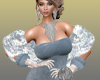 (7K)Opalescent Fur Shawl