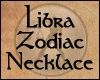 Libra Zodiac Necklace F
