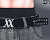 金 Ripped Baggy Jeans