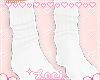 ✧.° white socks