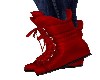 RED WINTER BOOTS