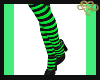 Witch Socks Green